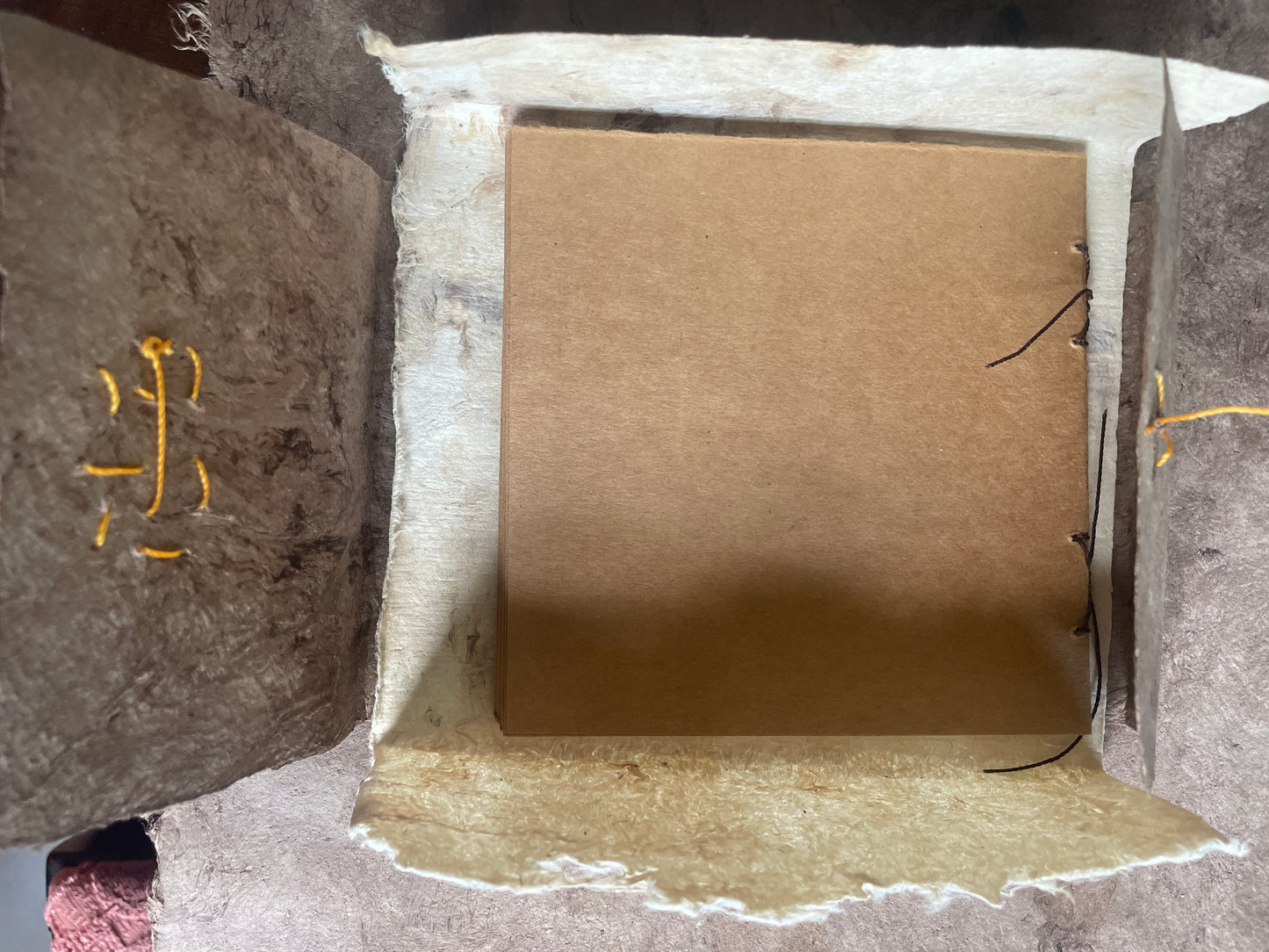 En las Eternidades | Handmade Amate Paper Codex | One-of-a-Kind Artist Book & Journal
