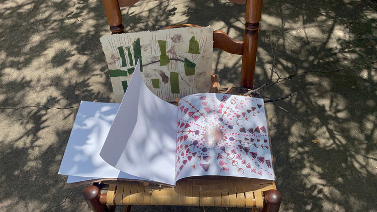 LOS NOPALES Y LAS TUNAS
An artist book on landscape, memory, survival, and offering.
