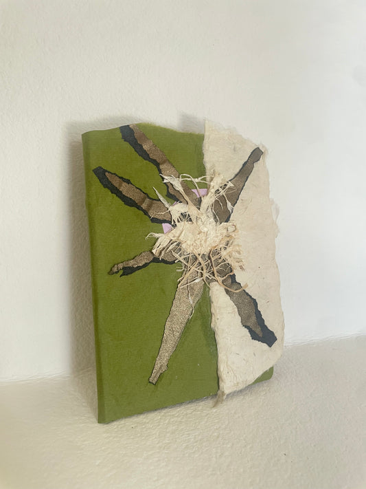 SOLEDAD Codex Notebook | Handmade Artist Book with Amate Paper