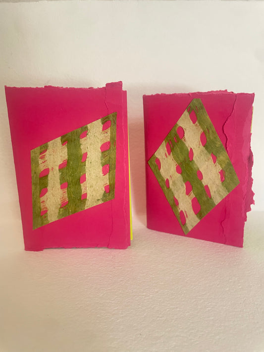 TRANSITIONS | Set of 2 Handmade Codex Notebooks