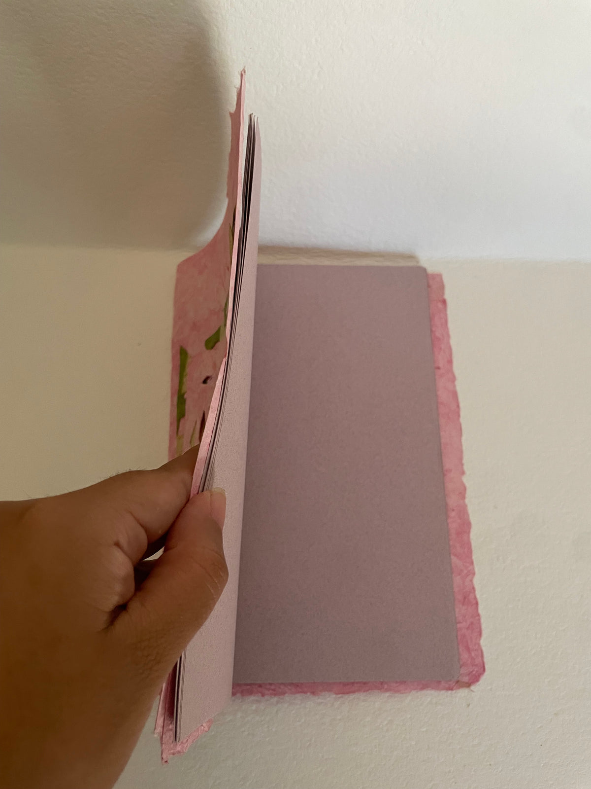 REFLECTIONS | Set of 2 Handmade Amate Paper Codex Artist Books