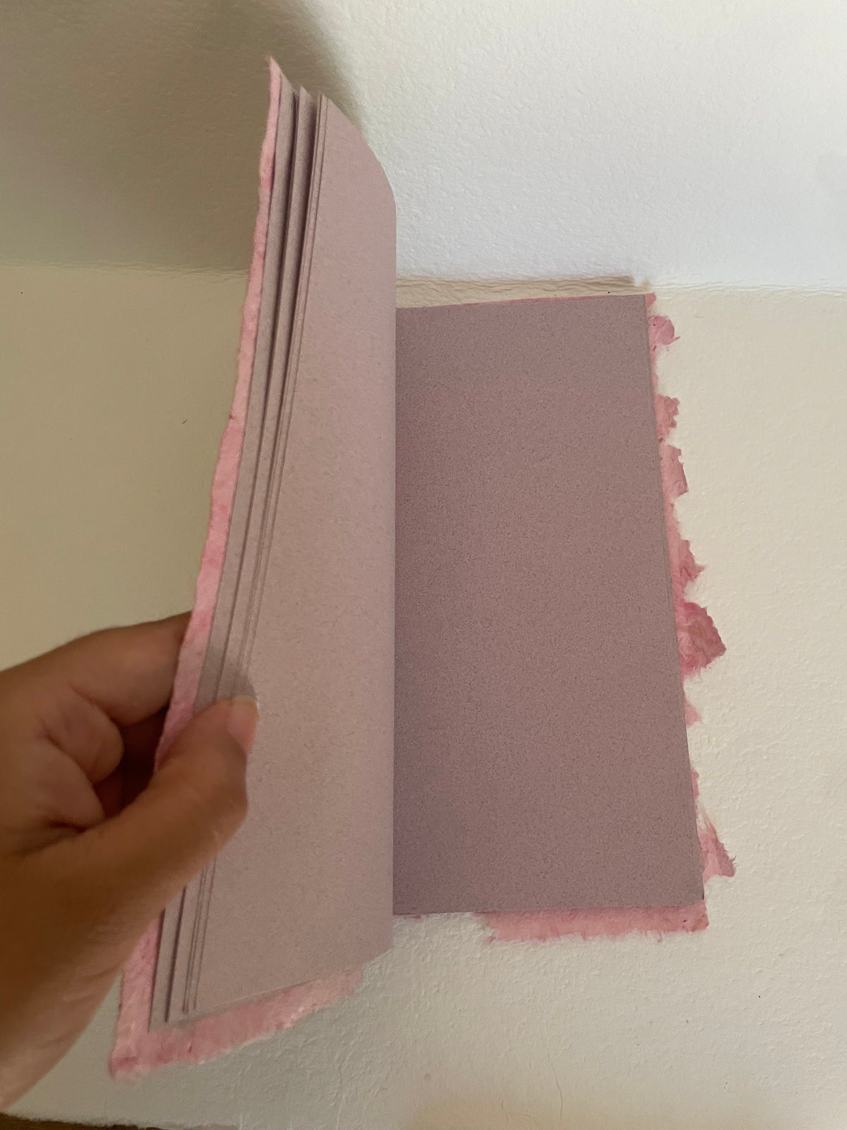 REFLECTIONS | Set of 2 Handmade Amate Paper Codex Artist Books