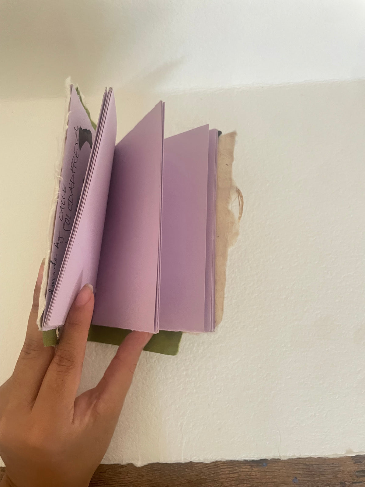 SOLEDAD Codex Notebook | Handmade Artist Book with Amate Paper
