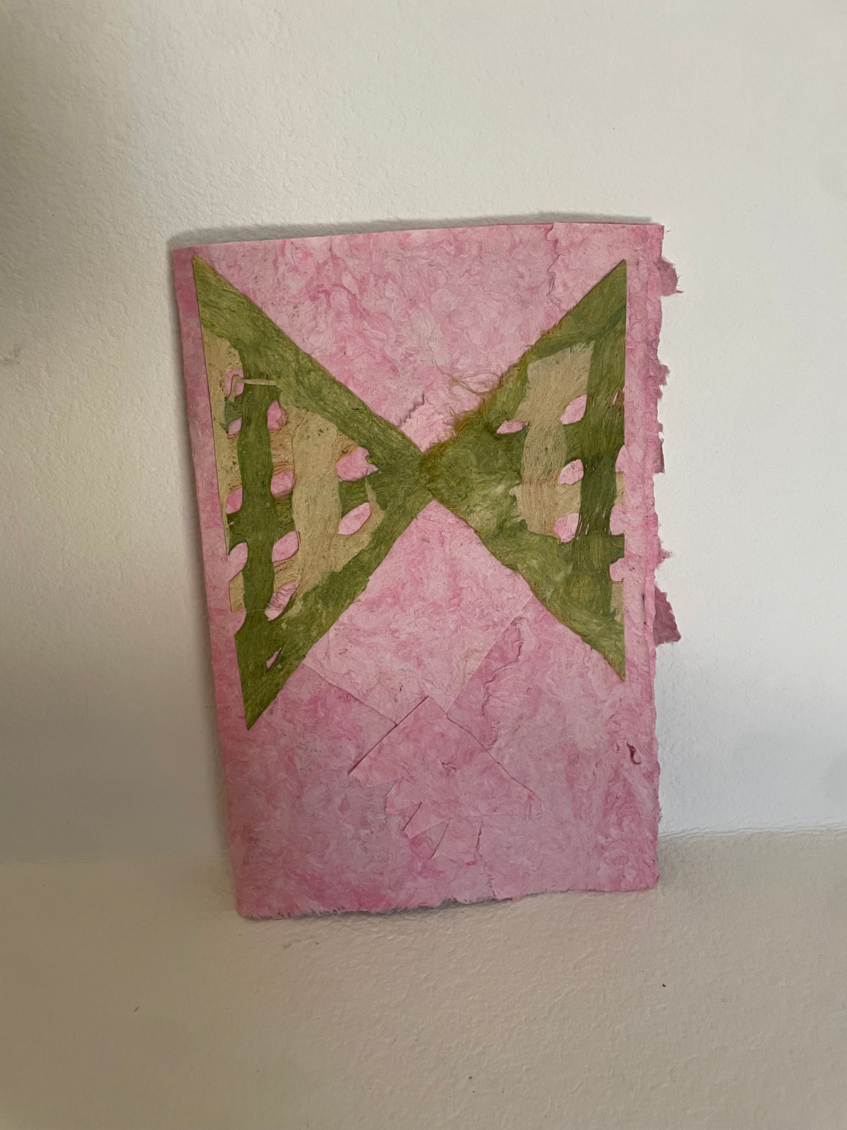 REFLECTIONS | Set of 2 Handmade Amate Paper Codex Artist Books