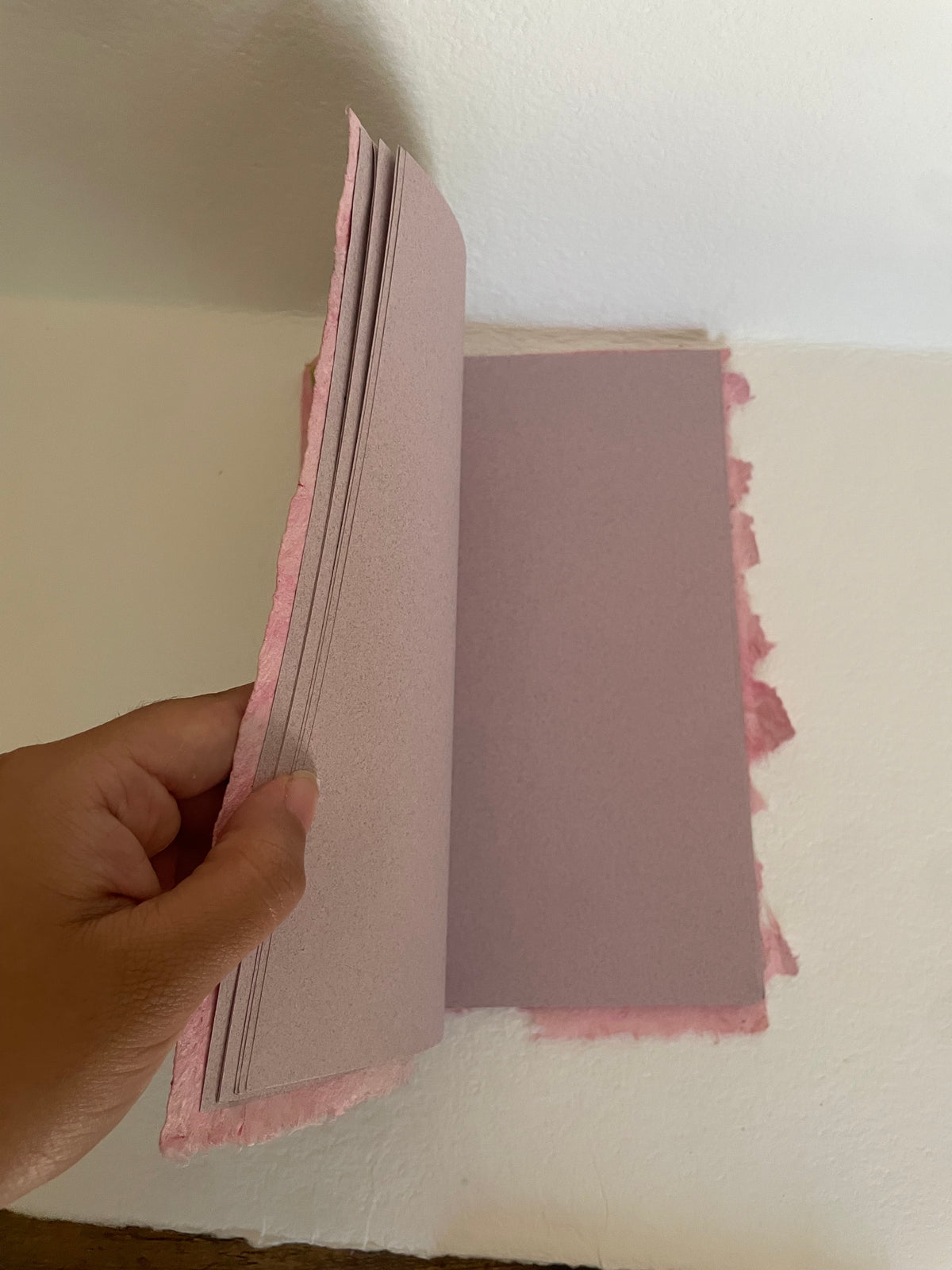 REFLECTIONS | Set of 2 Handmade Amate Paper Codex Artist Books