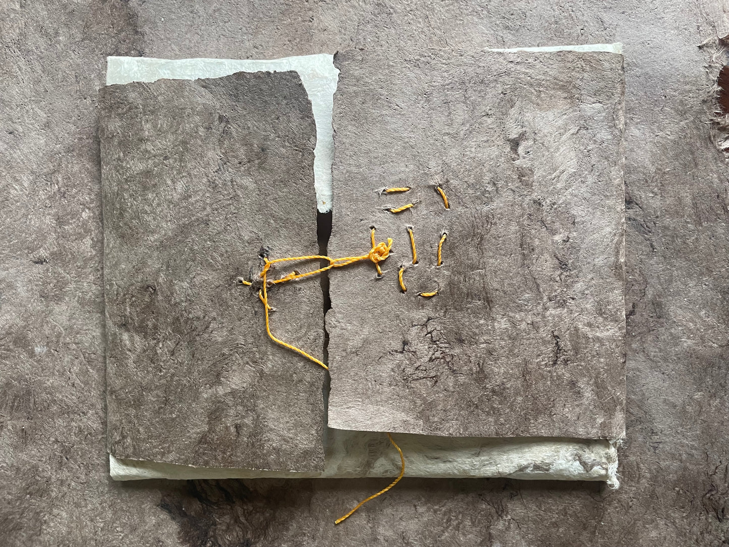 En las Eternidades | Handmade Amate Paper Codex | One-of-a-Kind Artist Book & Journal