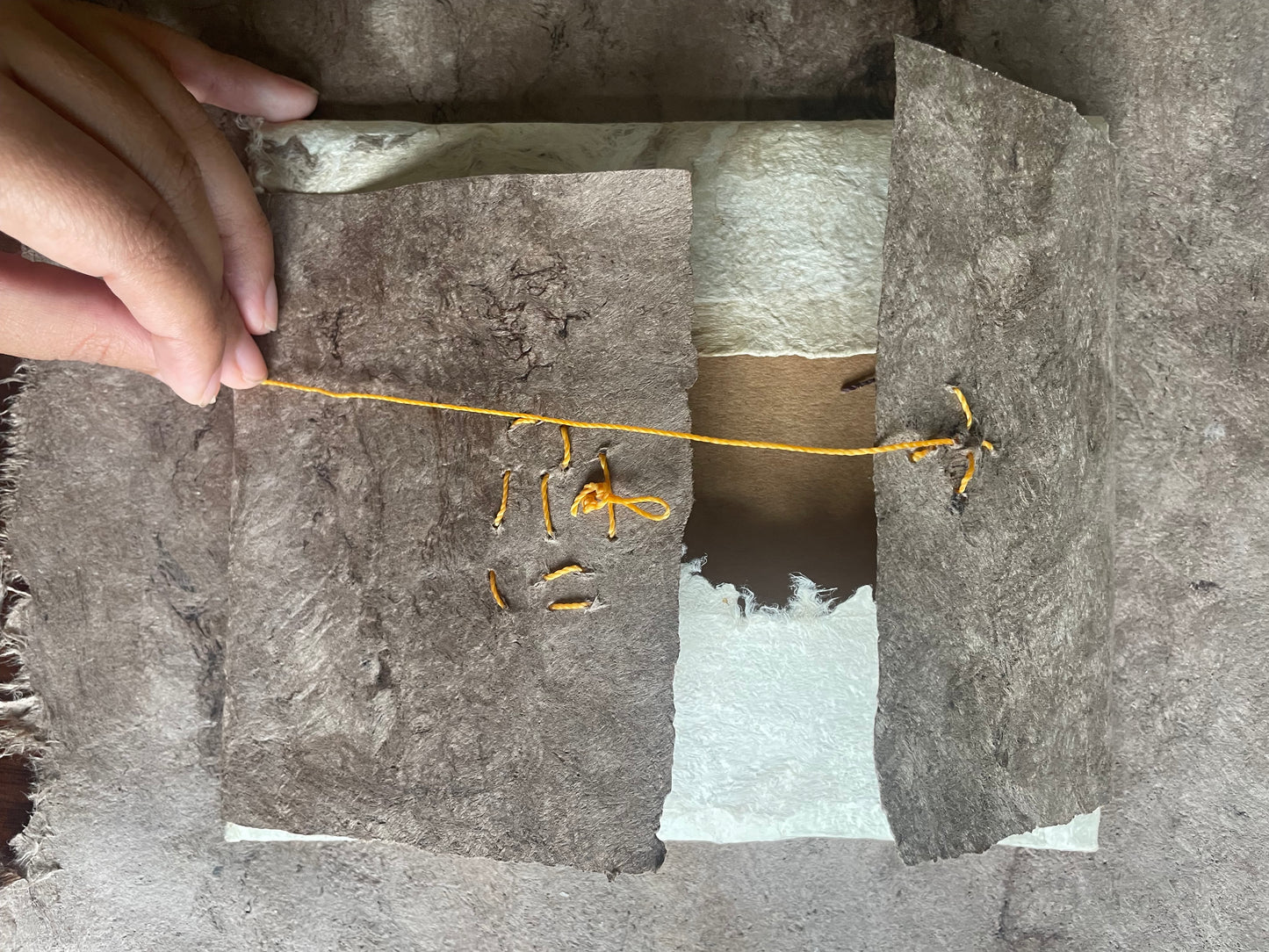 En las Eternidades | Handmade Amate Paper Codex | One-of-a-Kind Artist Book & Journal