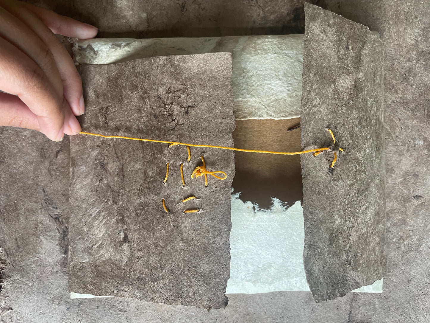 En las Eternidades | Handmade Amate Paper Codex | One-of-a-Kind Artist Book & Journal