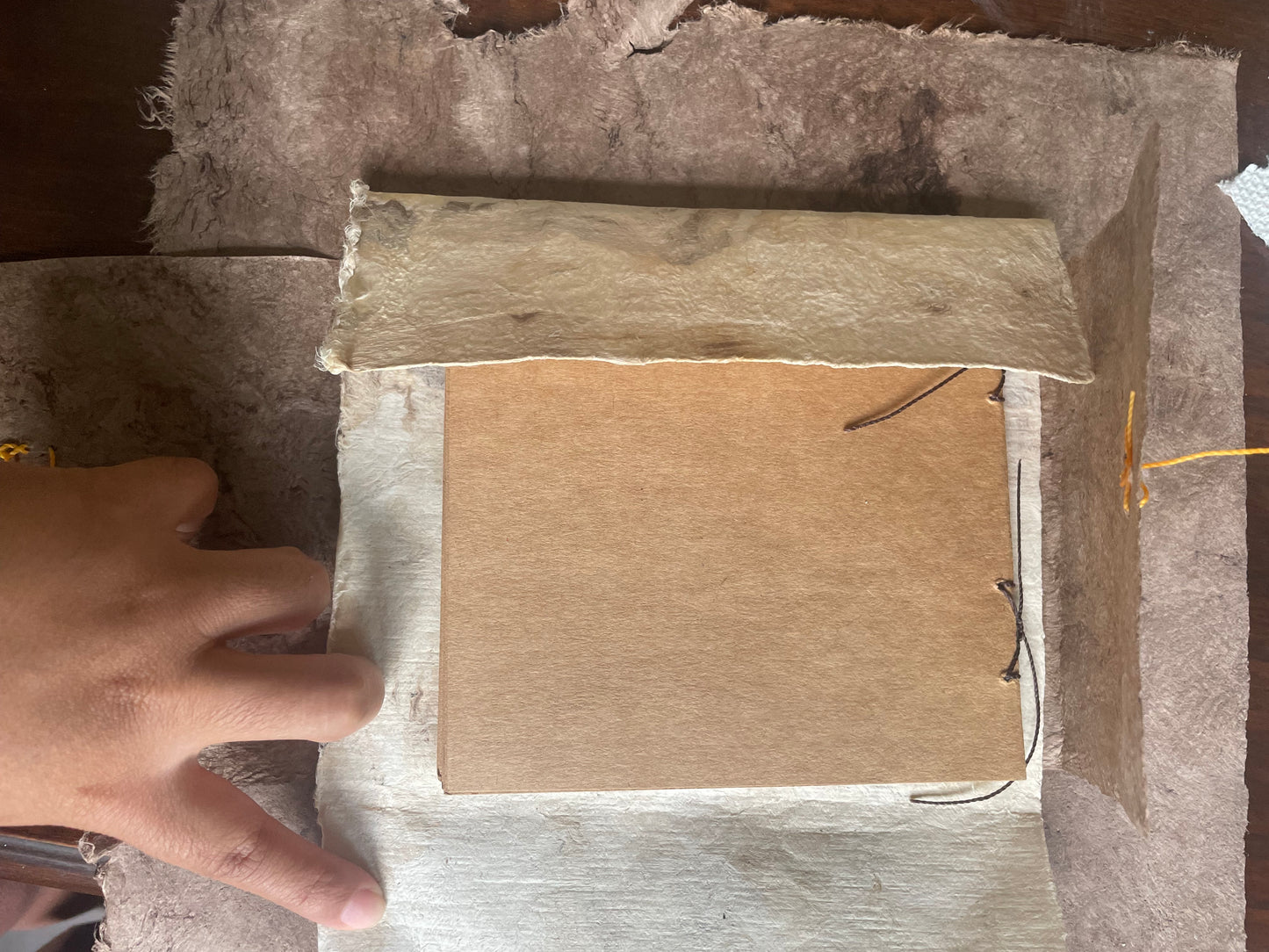 En las Eternidades | Handmade Amate Paper Codex | One-of-a-Kind Artist Book & Journal