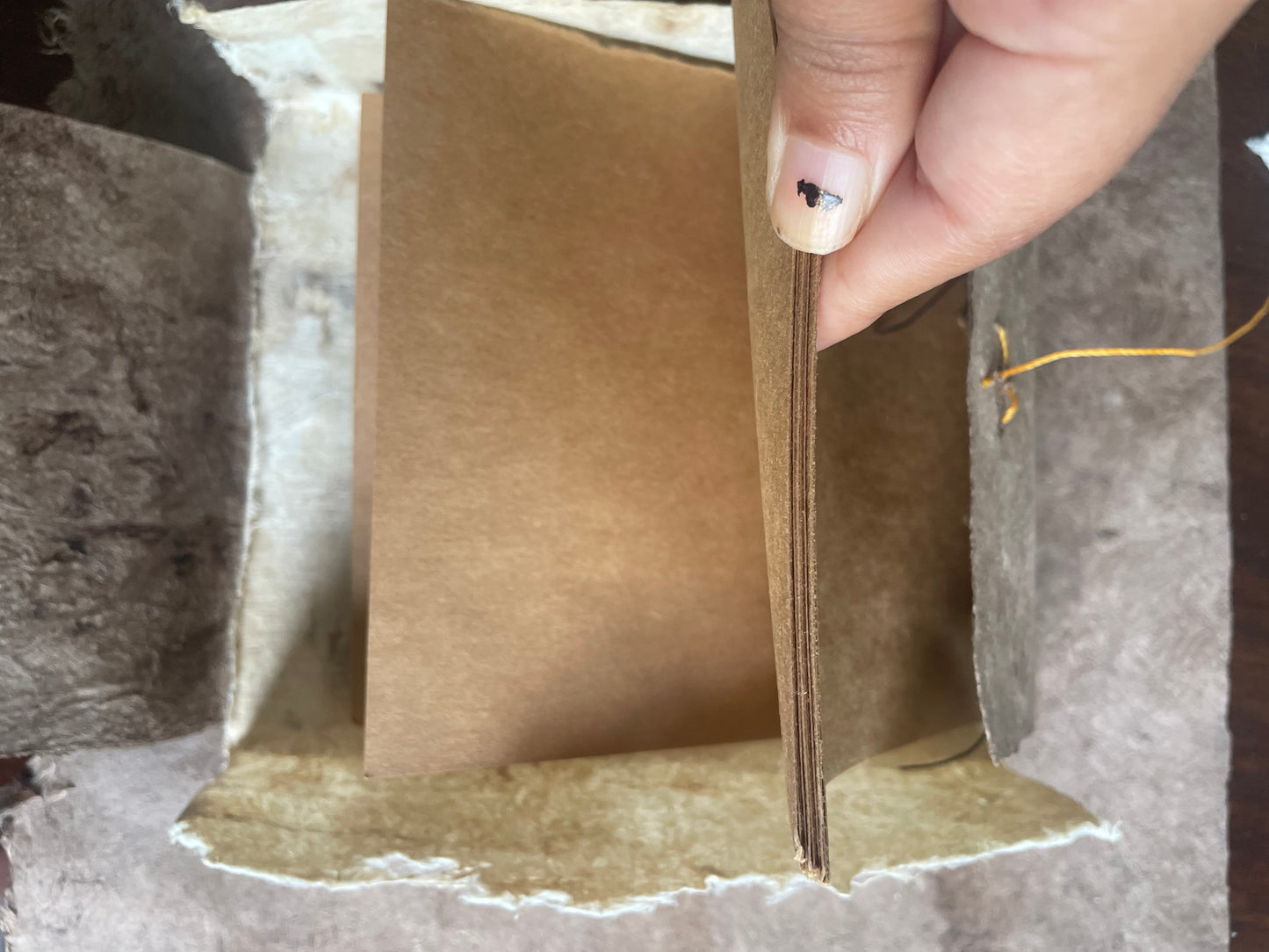 En las Eternidades | Handmade Amate Paper Codex | One-of-a-Kind Artist Book & Journal