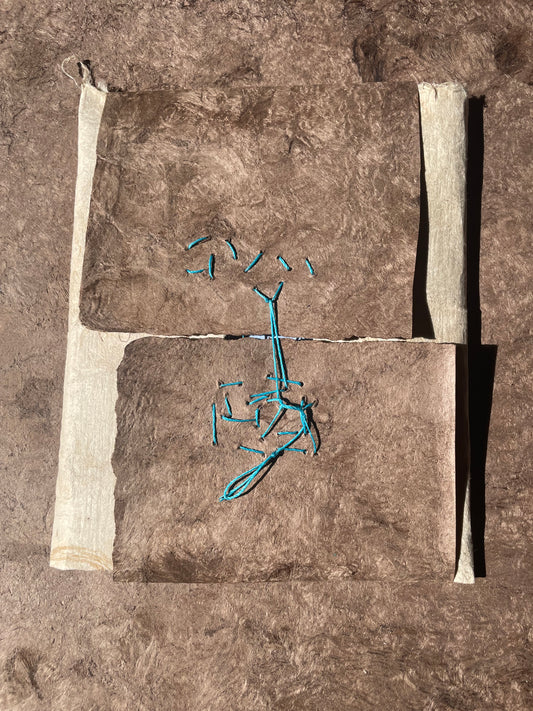 En las Eternidades Handmade Amate Paper Codex