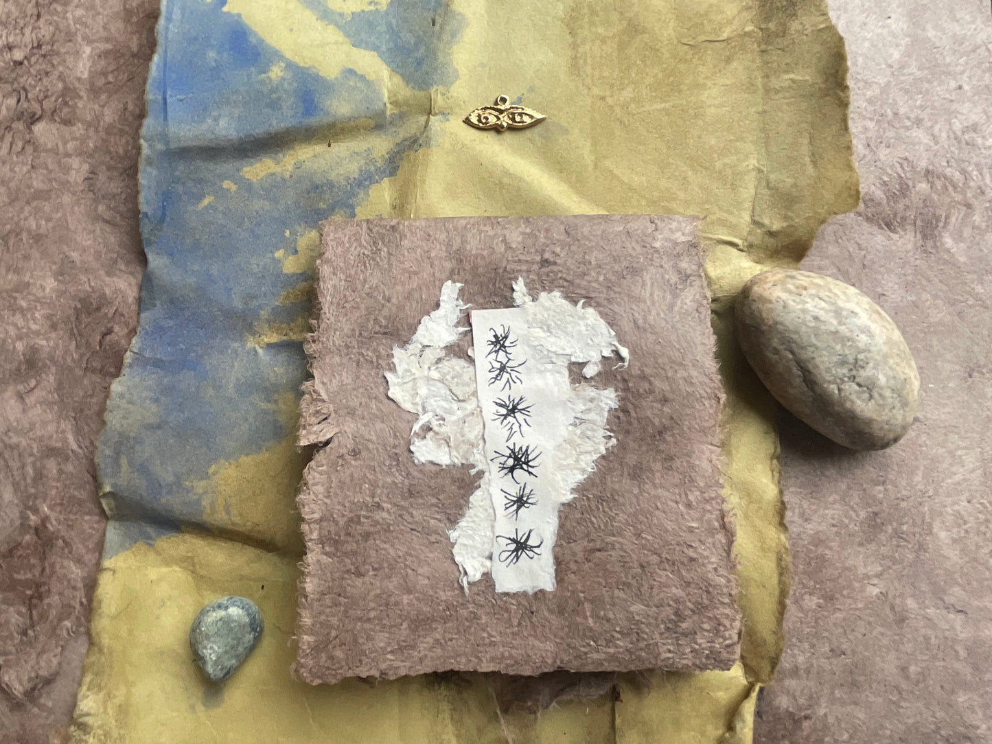 Virgen de Guadalupe Amulet Prayer Book Handmade Devotional Altar