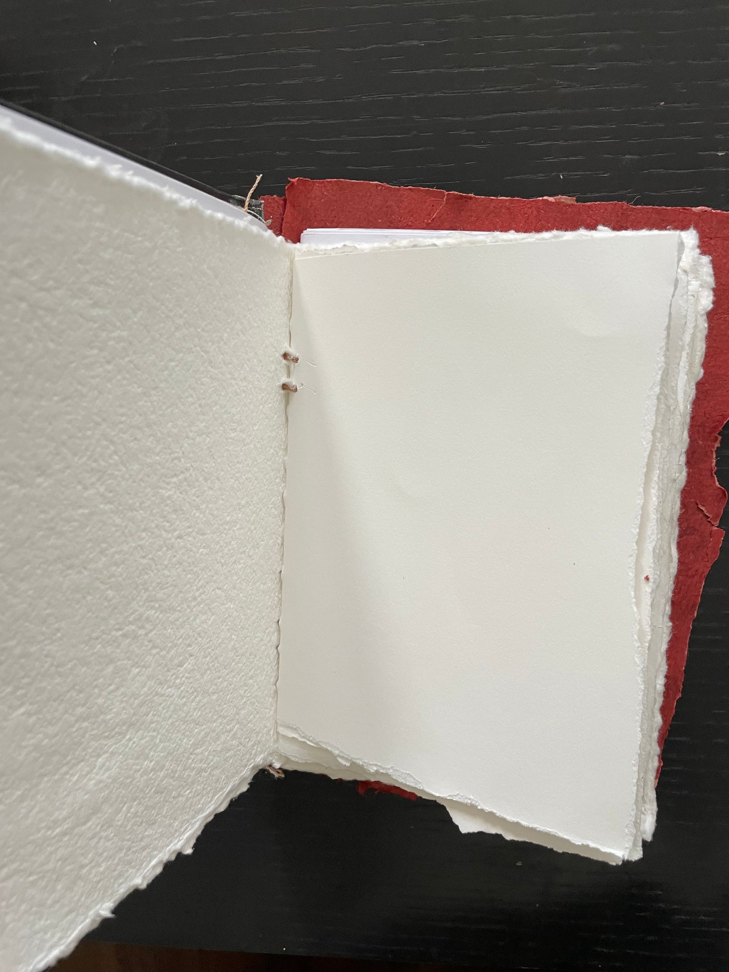 CADDIS HARDCOVER Journal & RED HUUN PAPER with HUNGARIAN COTTON, STONE DRAWING PAPER & RECYCLED COTTON PAPER