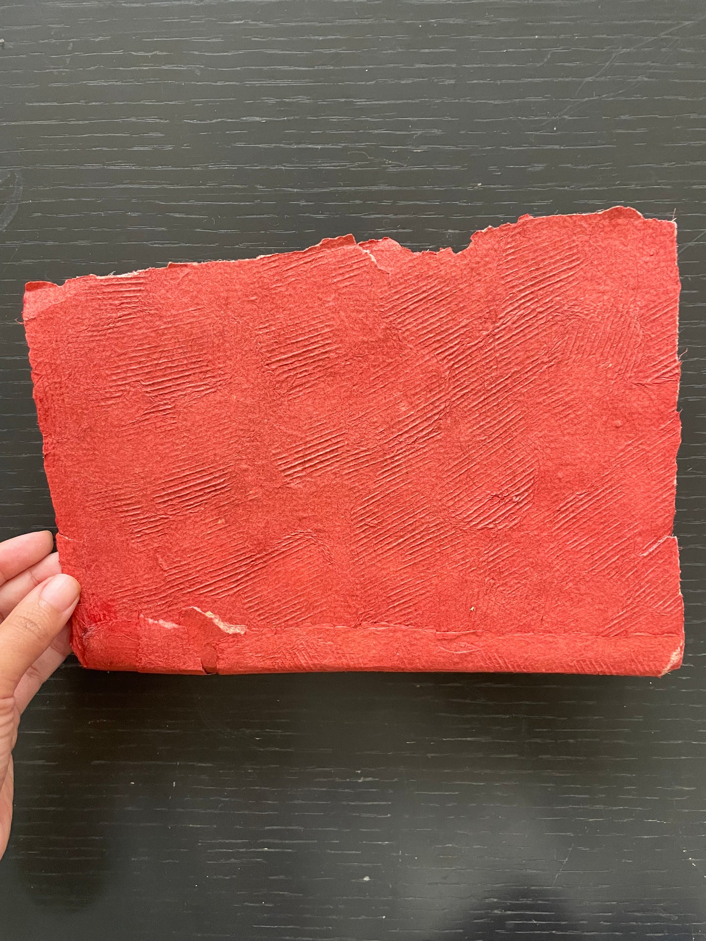 CADDIS HARDCOVER Journal & RED HUUN PAPER with HUNGARIAN COTTON, STONE DRAWING PAPER & RECYCLED COTTON PAPER