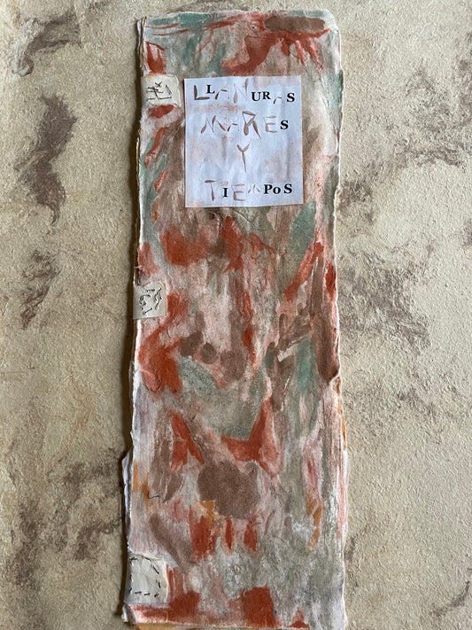 LLanuras Mares y Tiempos Photography Handmade Artist Book