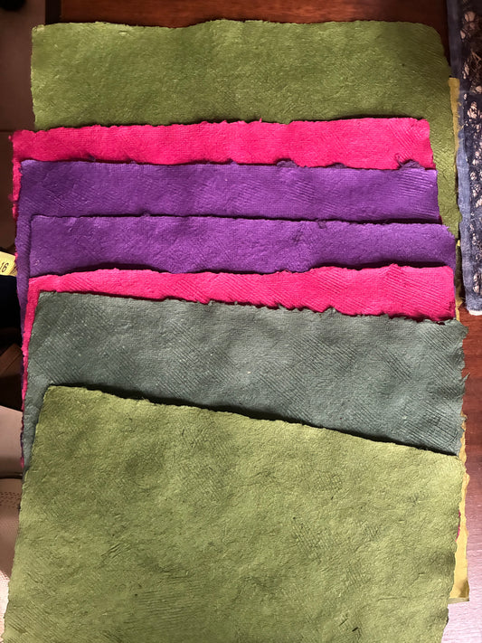 Huun Mayan Yucatan Paper Color Sheets