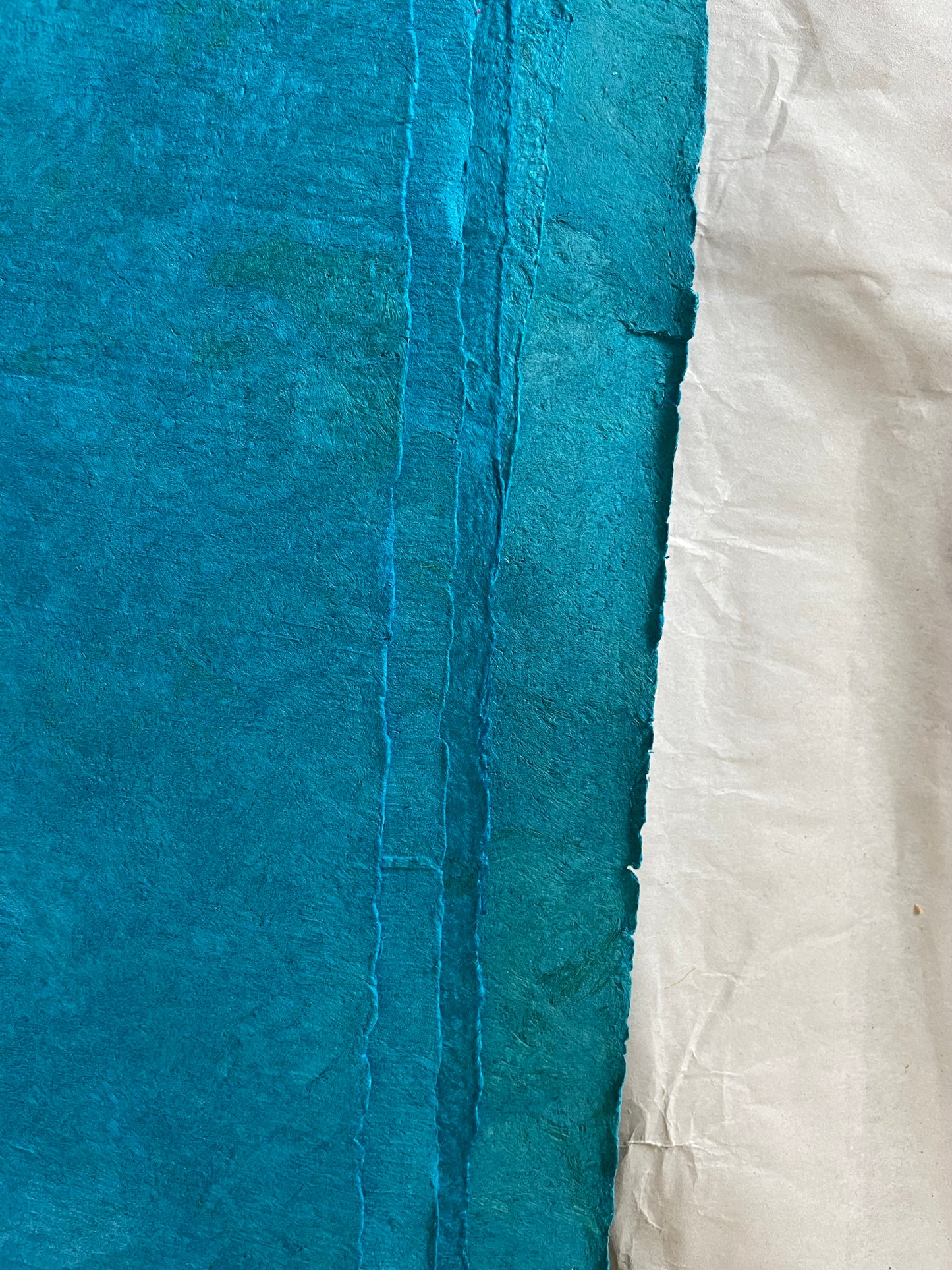 Amate Bark Mayan Blue Paper Sheets