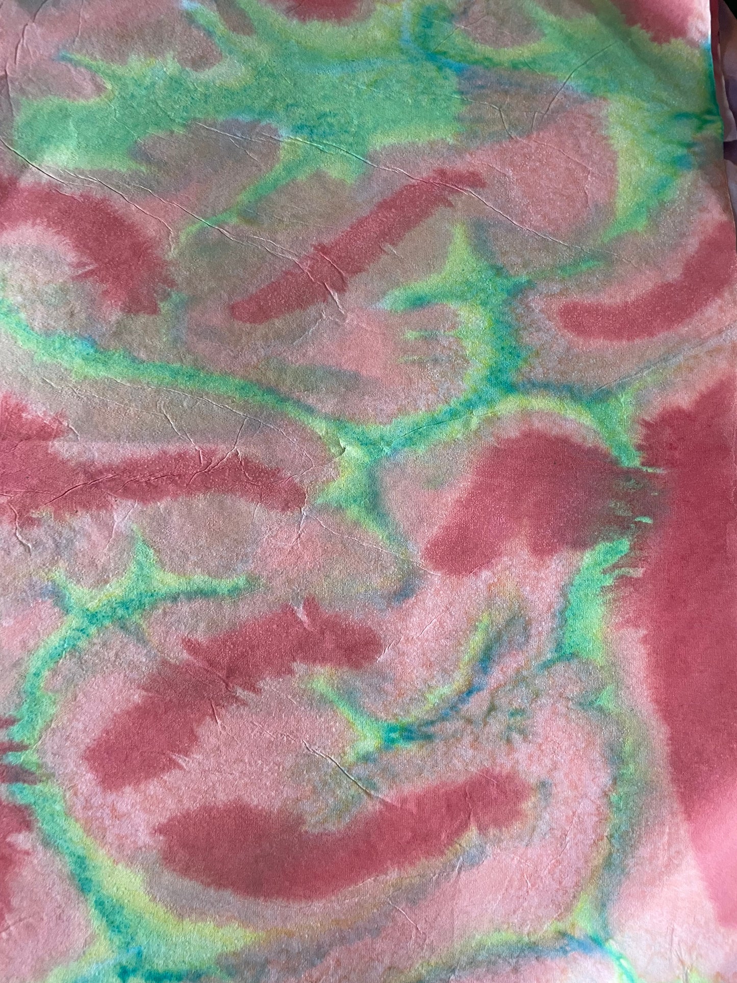 Hand-Painted Marbled Paper Sheets – Handmade Artist Paper, One-of-a-Kind Bookbinding & Art Paper Set